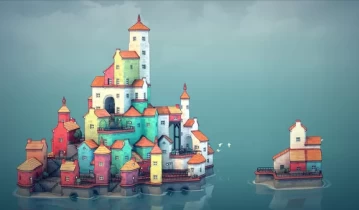 单机游戏《城镇叠叠乐 Townscaper》免安装中文版下载