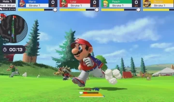 switch游戏《马里奥高尔夫 超级冲冲冲 Mario Golf Super Rush》4.0.0金手指下载