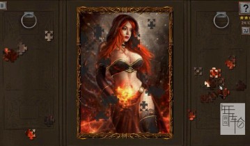 switch游戏《黑暗幻想拼图 Dark Fantasy: Jigsaw Puzzle》中文版nsp/xci下载【含1.035补丁】