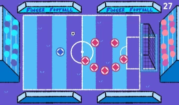switch游戏《手指足球：进球合二为一 Finger Football Goal in One》英文版nsp下载
