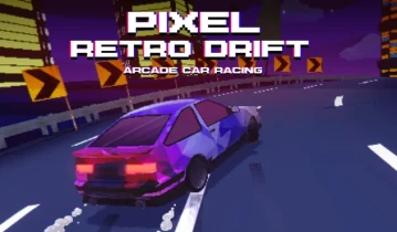 switch游戏《Pixel复古漂移-街机赛车（Pixel Retro Drift - Arcade Car Racing）》英文版nsp下载